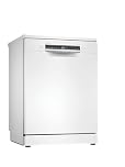 Bosch - Lavavajillas Libre Instalación, 60 cm, Serie 4, 14 Cubiertos, 3 Bandeja, Home Connect, Blanco, SMS4EMW06E