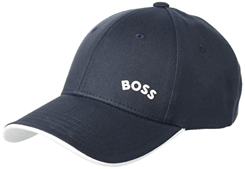 BOSS Cap-Bold-Curved, Gorra de bisbol Hombre, Azul/Blanco (Dark Blue402/White), Talla única Cover