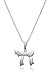 Sterling Silver Chai Hebrew Letter Pendant Necklace, 18"