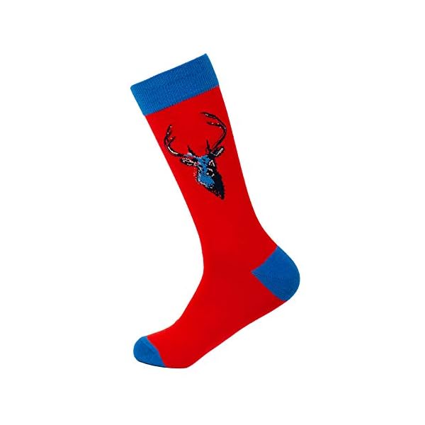 BISOUSOX Socken Herren 39-46 Bunt Lustig Herrensocken Lustige Motive Klassische Strümpfe Modische Socken für Männer… – Bild 4