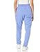 WonderWink PRO Women's Slim Leg Cargo Scrub Pant, Ceil Blue, 5XL