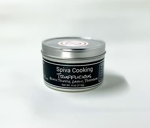 Spiva Cooking - Trufflicious - Black Truffle, Garlic, and Parmesan Seasoning - How to use: Meats, Pastas, Potatoes, Starches, Vegetables, Wings, Eggs, Pizza, Sauces, and So much more - Spices and Seasonings - 4 oz. image 5