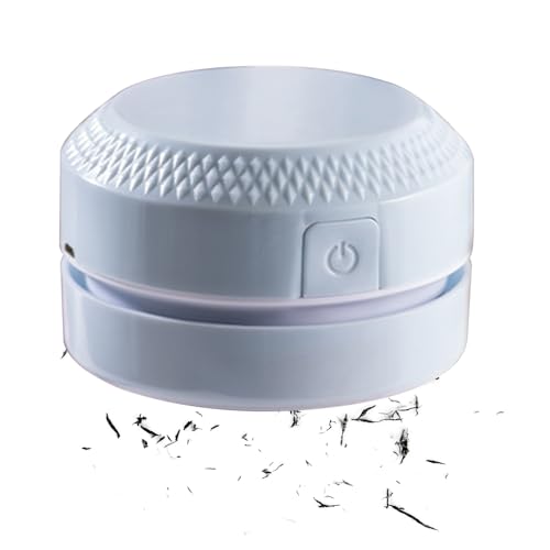 Genérico Limpiador De Escritorio Mini Aspirador Robot Pequeño,Cubre Esquinas Con Bajo Ruido Y Cabezal De Succion Para Migajas En Ventanas Y Taller De Manualidades Genérico Limpiador De Escritorio Mini Aspirador Robot Pequeño,Cubre Esquinas Con Bajo Ruido Y Cabezal De Succion Para Migajas En Ventanas Y Taller De Manualidades