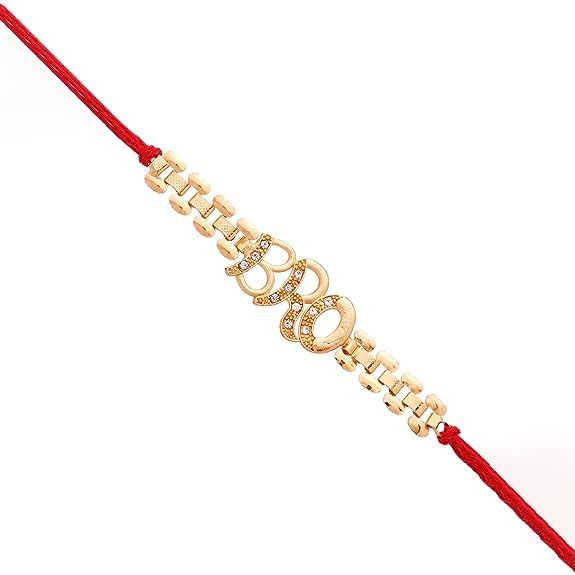 Vidhyasagar Enterprises Men Golden Bro Rakhi With Free Roli & Chawal (B0CFTQDJGD) Amazon Price History, Amazon Price Tracker