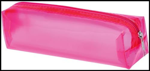 Estojo PVC, Lights Pink, 1 Zíper, Pequeno, Acp