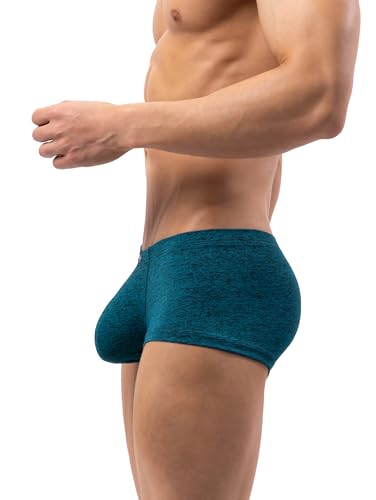 Mens Cotton Stretch Trunks Underwear Soft Performance Breathable Modal Microfiber Boxer Briefs3