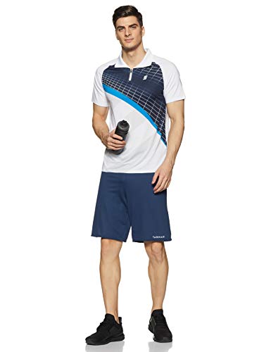 Image of Amazon Brand - Symactive Men's Printed Regular Fit Polo
