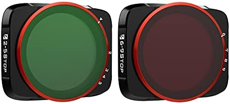 Freewell Variable ND 2-5 Stop, 6-9 Stop 2 Pack VND Filters Camera Lens Filters Compatible with Mini 3 Pro/Mini 3