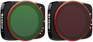 Freewell Variable ND 2-5 Stop, 6-9 Stop 2 Pack VND Filters Camera Lens Filters Compatible with Mini 3 Pro/Mini 3