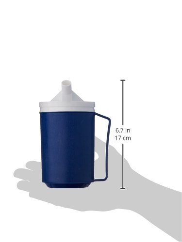 Miniatura 3 de Sammons Preston - Taza térmica con tapa de snorkel, contenedor duradero para bebidas líquidas calientes y frías, té, batidos, 12 onzas, taza de café