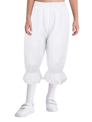 Disfraz Pantaloons Victoriano para Niñas Blanco Talla 4T