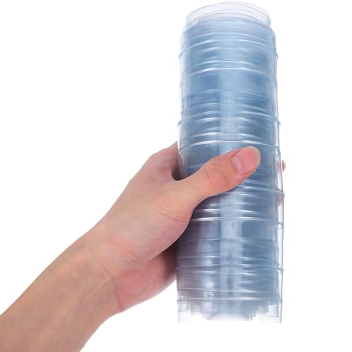 Rideau à lanières transparent en PVC robuste de 14 mm - 5