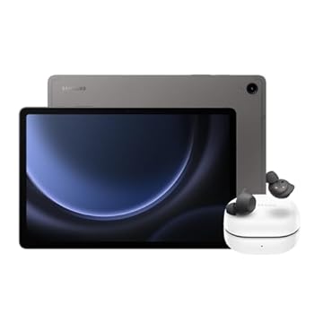 Samsung Combo Tablet Tab S9 FE 5G (128GB) - Cinza + Galaxy Buds FE - Grafite