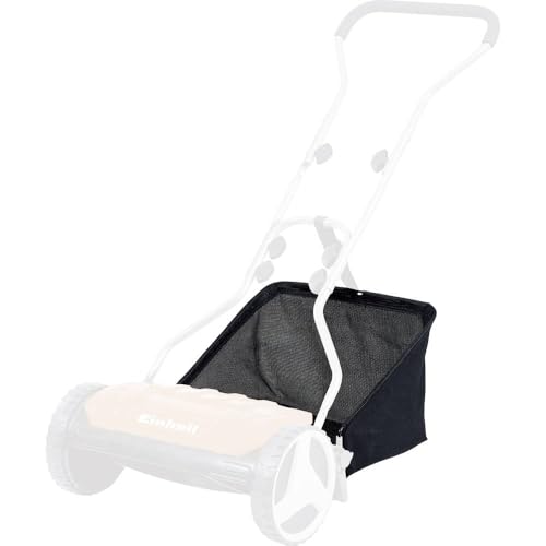 Original Einhell Grasfangkorb (Hand-Rasenmäherzubehör, passend für Einhell Hand-Rasenmäher GE-HM 38 S und GE-HM 38 S-F, 26 Liter Volumen, aus Nylon)