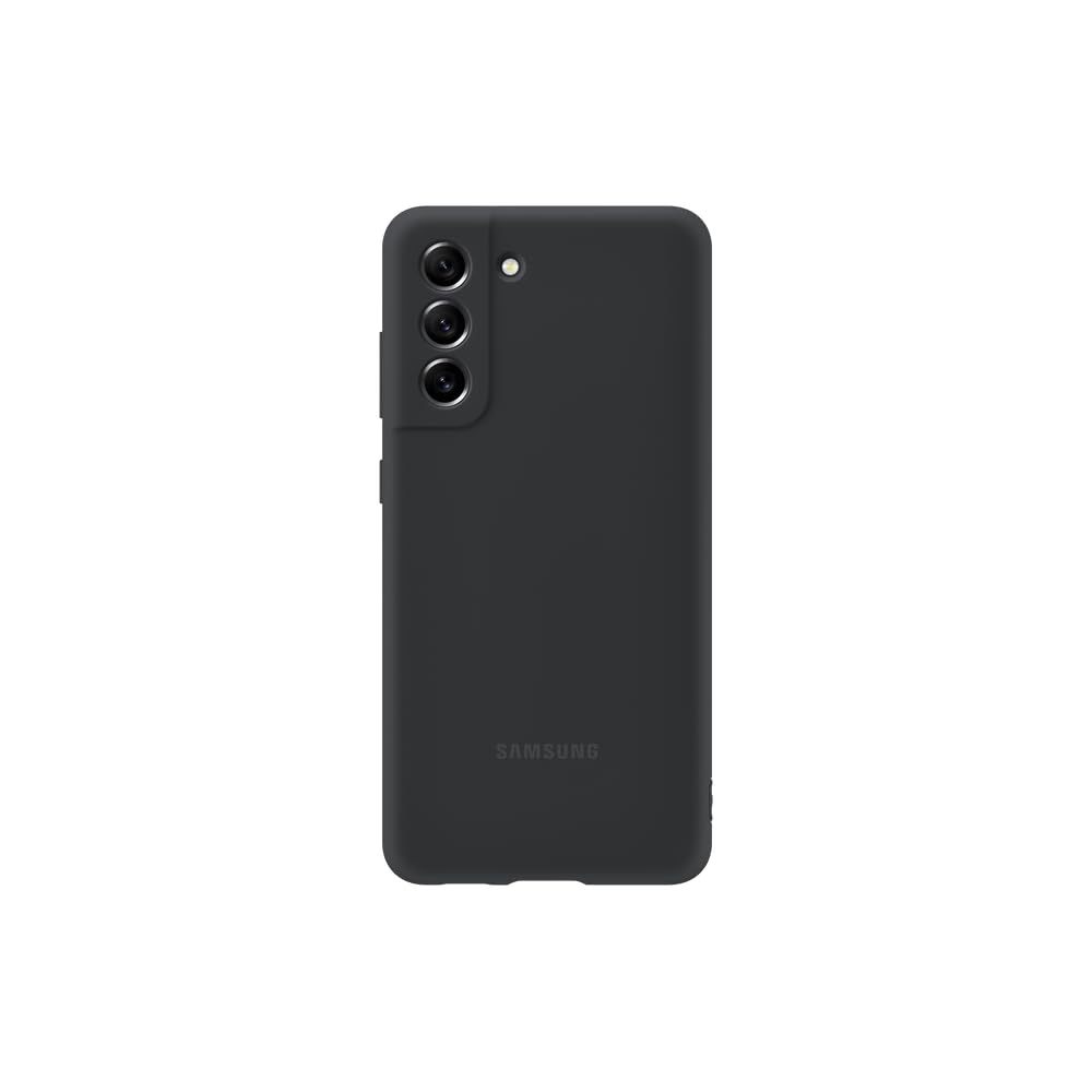 Samsung Silicone-Schutzhülle EF-PG990 für Galaxy S21 FE – Schwarz