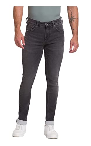 Image of Spykar Men's Slim Fit Low-Rise Jeans