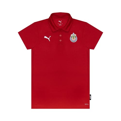 El Mejor Listado de Talla Eg los 5 más buscados. 42 PUMA, Polo Chivas Teamwear 25-26, Hombre, Rojo, Talla EG