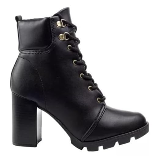 Bota Coturno Feminino Casual Tratorado Beira Rio 9074.103