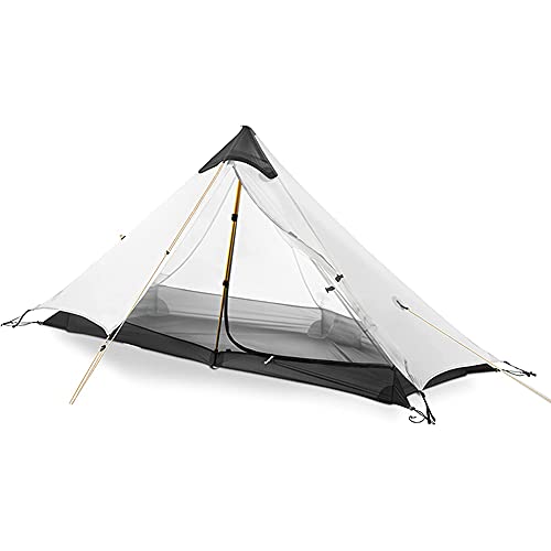 Carpa de camping ultraligera tipo pirámide para 2 personas miniatura 1
