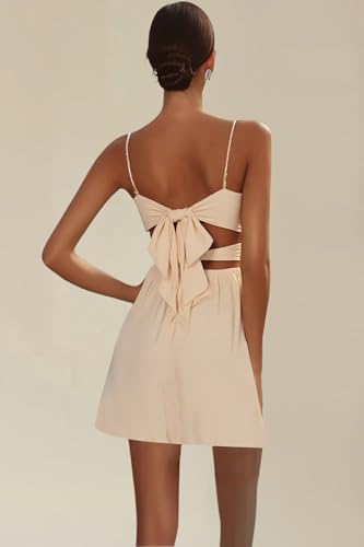 Short Satin Homecoming Dresses for Teens Simple Spaghetti Strap Prom Gown A-line Evening Dress3