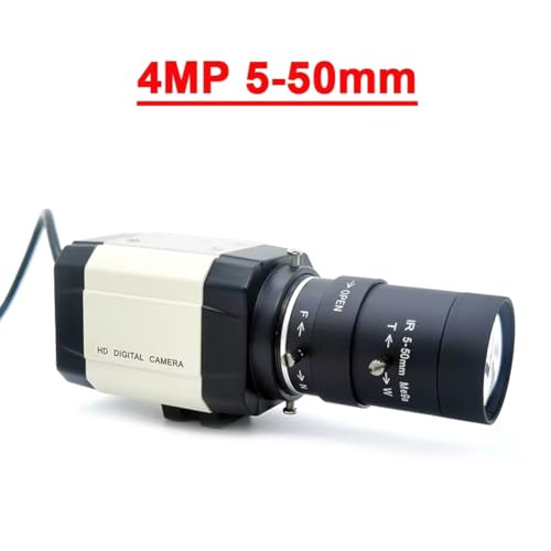 Webcam USB 4MP 2K avec objectif à focale variable 5-50mm