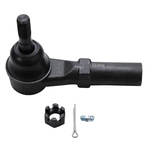 Image of Detroit Axle - Front End Kit for 2001-2004 Chevy Silverado 2500, 2001-2010 Silverado 2500 HD 3500 HD GMC Sierra 2500 2500HD 3500 3500HD 1500HD, Lower Control Arms w /Ball Joints Outer Tie Rods