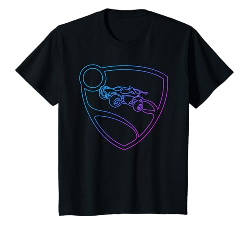 Bambino Rocket League - Scudo luminoso per bambini con logo Maglietta