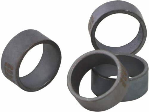 TenKeAuto 200 Pack 1/2" Copper PEX Crimp Rings for Pex Pipe Tube System (Gray 200pcs 1/2")