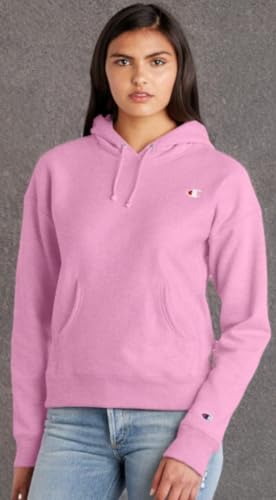 Champion Life Womens Reverse Weave Pullover Hoodie, S, Bold Lilac2