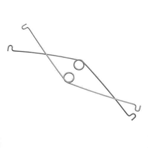 Dghaop 10Pcs Metal Recessed Light Spring Clips Recessed Lighting Trims 7.9" Torsion Spring Recessed Lighting Accessories #TOP2