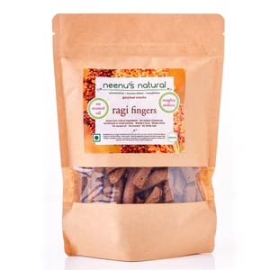 Neenus Natural Ragi Fingers (250gm) | Tasty Millet | Reduces Cholestrol | Rich in Fibre & Protein | No Added Preservatives (B0BGSQYRSD) Amazon Price History, Amazon Price Tracker