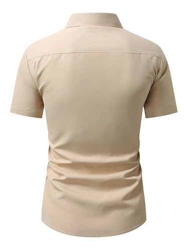 Men's Vintage Western Cowboy Shirt Graphic Country Shirts Short Sleeve Retro 70s Hippie Top Cowboys Costume2