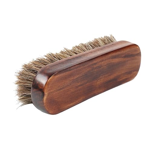 Holibanna Kleiderbürste Rosshaarbürste Bürste Zum Entfernen Von Fusseln Staubbürste Fell Hölzern
