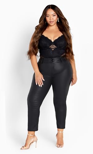 City Chic Women's Plus Size Skylar Crop Jean2