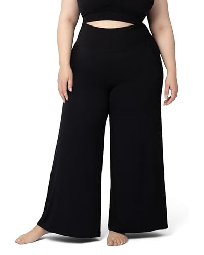 Image of Kindred Bravely Wide Leg Maternity & Postpartum Lounge Pant, Over The Belly Pants with Pockets