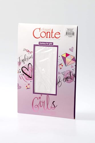 Image of Conte Holiday 50 Den - Fantasy Elegant Tights For Girls with pearlescent lurex shine - 4yr. 6yr. 8yr. 10yr. (20С-201СП)