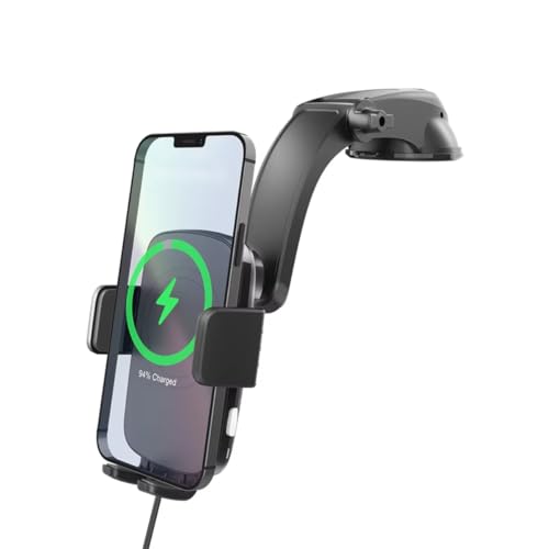 Suporte Magnético para Celular Automotivo, 360° Ajustável, Alumínio Premium