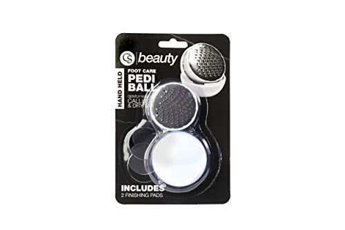 CS Beauty Pedi Ball ~ Lima de pies  Removedor de piel dura ~ Callus Dry Dead Skin Remover  Lima de pies con almohadillas de acabado