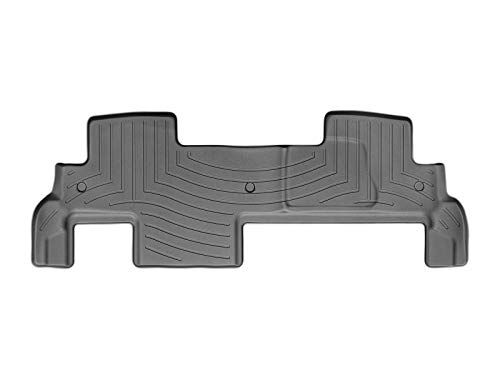WeatherTech Custom Fit FloorLiners for Enclave, Acadia, Acadia Limited, Outlook - 2nd Row (441112), Black