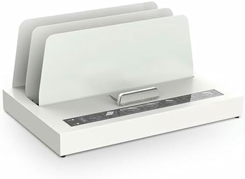 Máquina de encuadernación de pegamento termofusible con tres ajustes de temperatura y capacidad de 500 hojas para encuadernación segura de documentos e informes