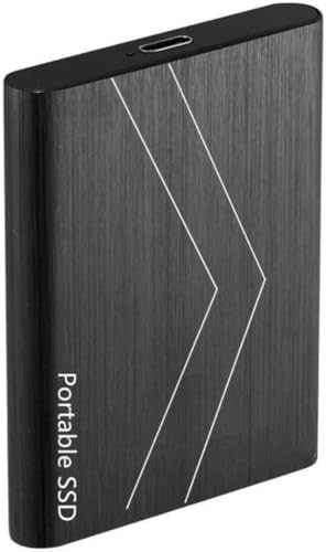 Finish Disco Duro Externo de 2TB, Ultra Delgado y Portátil de 2.5' con Conexión USB, Almacenamiento Compatible con PC, Ordenador Portátil y Computadora (Negro)