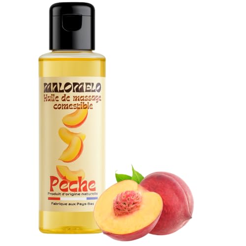 MALOMELO I Huile de massage comestible érotique sensuelle I Huile lubrifiant sexuel couple I Huile corps relaxant & chauffant I Plaisir intime pour couple I...