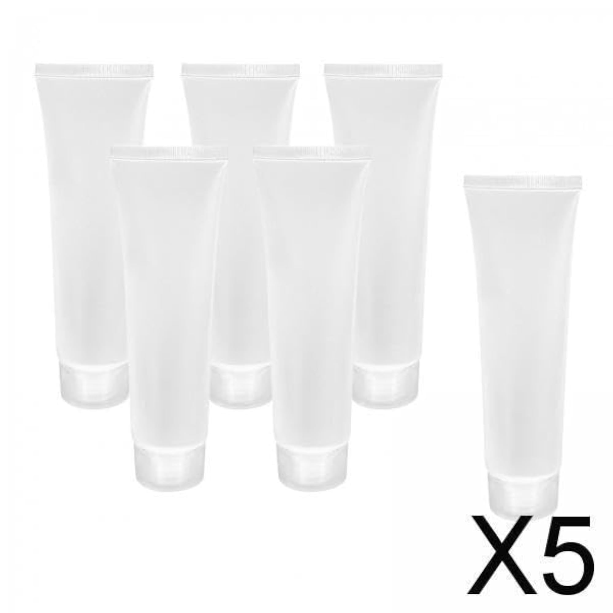 5x6 Pieces Makeup Sample Soft Container Tube Bottle