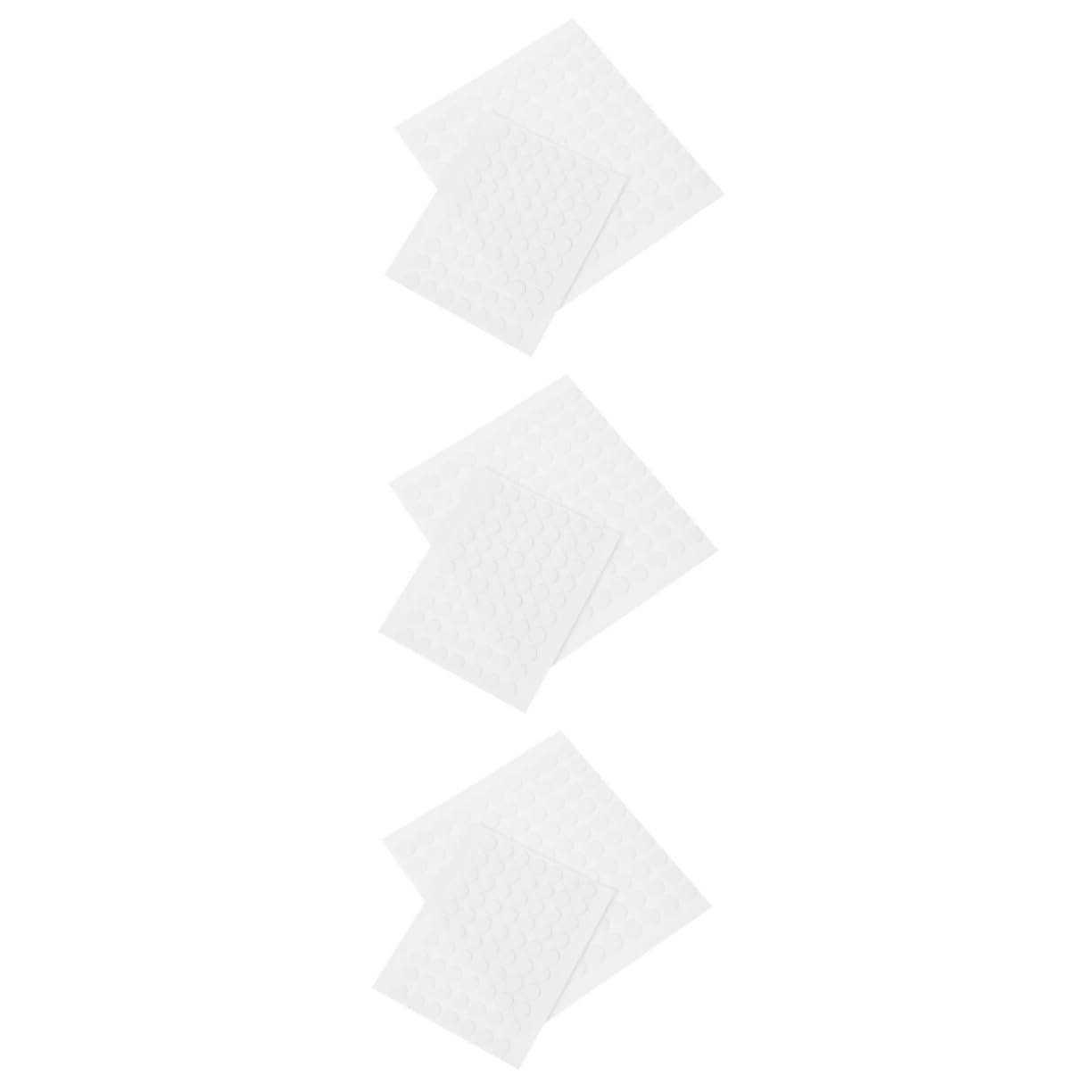 Pastilles réutilisables transparentes Gatuida lot de 30 feuilles pour décoration durable
