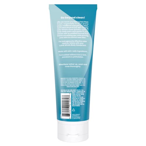 image for Lume Acidified Body Wash - 24 Hour Odor Control - Removes Odor Better 