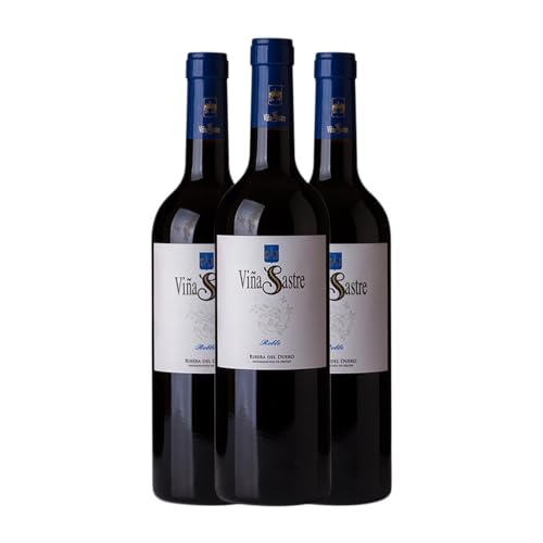 Viña Sastre Tempranillo Ribera del Duero Roble 75 cl Vino tinto (Caja de 3 Botellas de 75 cl)