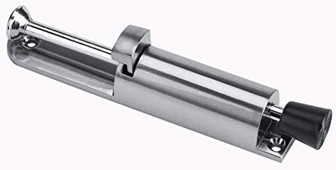 dingchi Door Stopper, Kickdown Door Stop, Spring Loaded Telescopic Step On/Off Door Stopper Rubber, Adjustable Heavy Duty Door Locks Holder Stop/Release by Foot