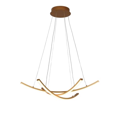 Suspension LED puissante 3710 lm lumière blanc chaud design Heidi - 6