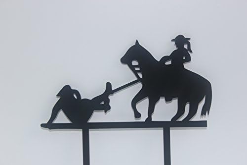 Meijiafei Wedding Cake Topper - Bride Rides the Horse Drugging the Groom for Rustic Wedding Party Supplies image 4