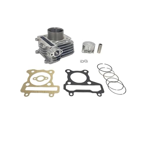 Segment de piston et cylindre TVS Super XL100 pour optimiser la compression moteur - 2